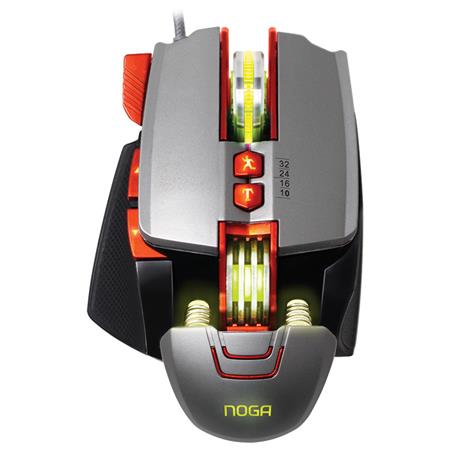 Mouse Gamer Metálico con LED RGB