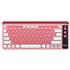 Teclado Slim Inalámbrico 2.4G/BT con Soporte Multitarea